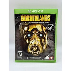 borderlands: The Handsome Collection Microsoft Xbox One Game Case Manual‎ Tested